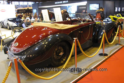 1938 Bugatti Type 57C Cabriolet Gangloff 